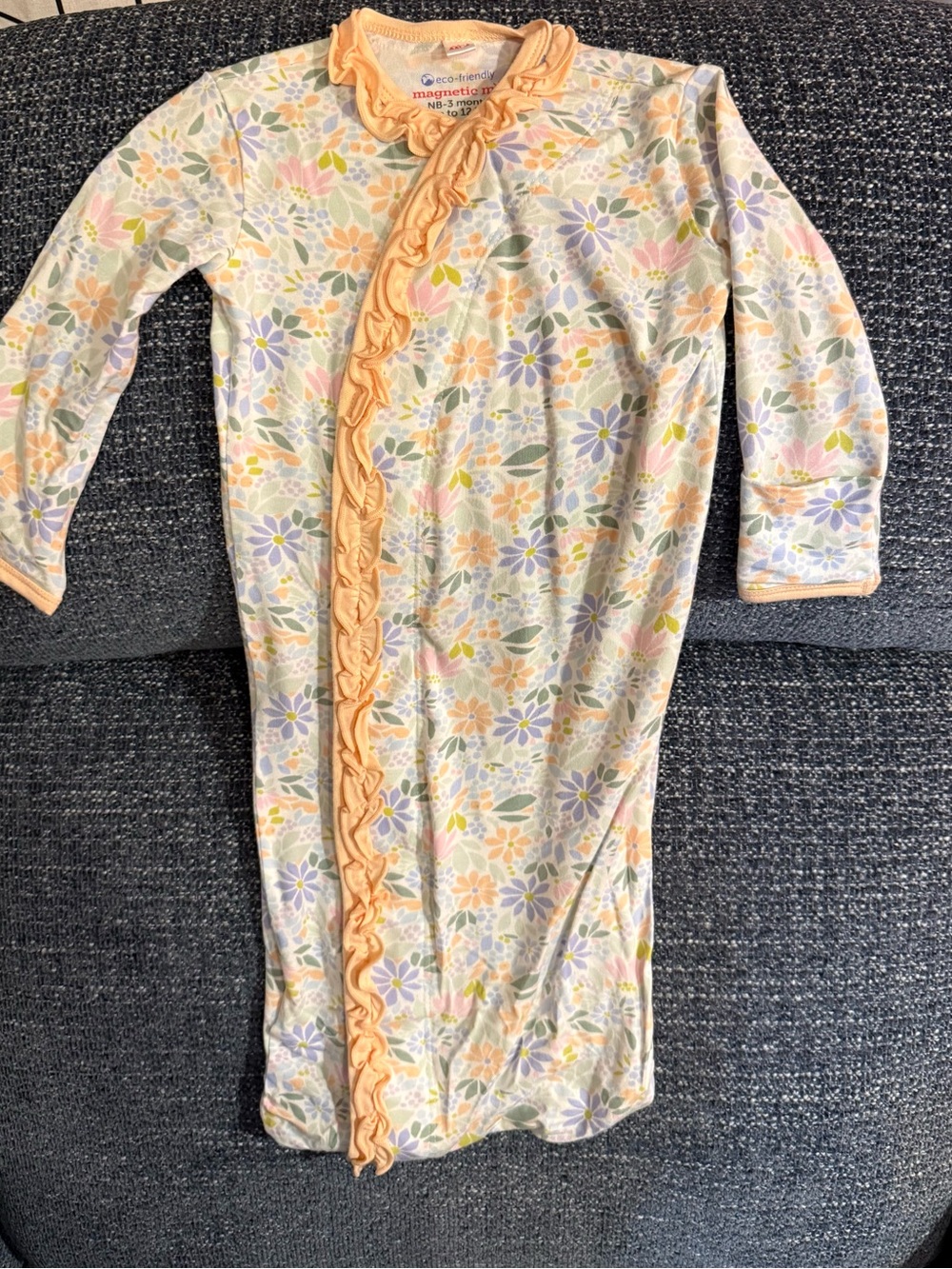 Magnetic Me Floral Long Sleeve Gown.